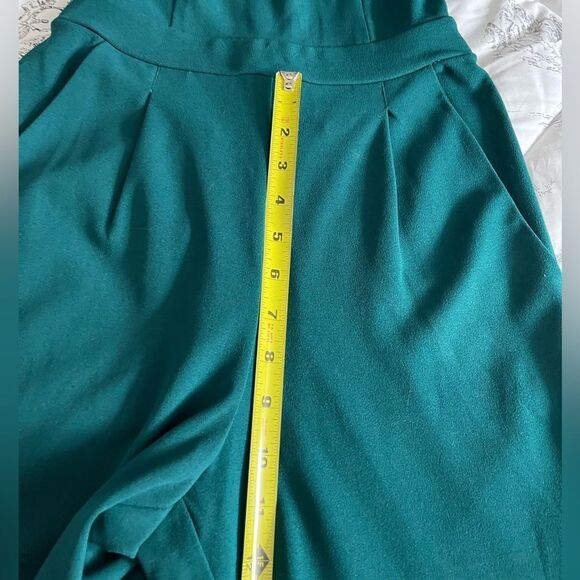 Express strapless jumpsuit in green size 0 - Picture 11 of 12